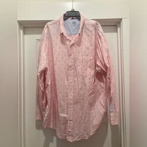 Izod Saltwater Relaxed Classics pelican long sleeve shirt 3XL